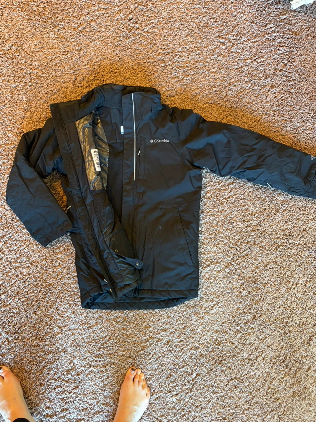 Columbia Kids Winter Jacket Black