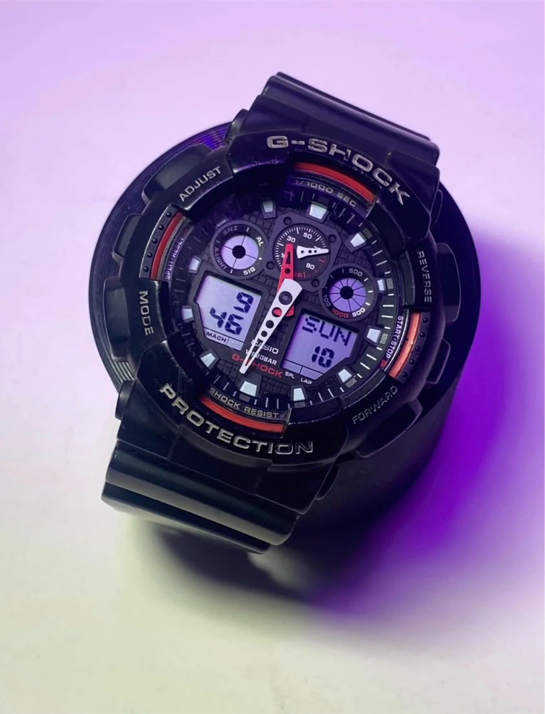 Casio G-Shock GA-100 Black Watch