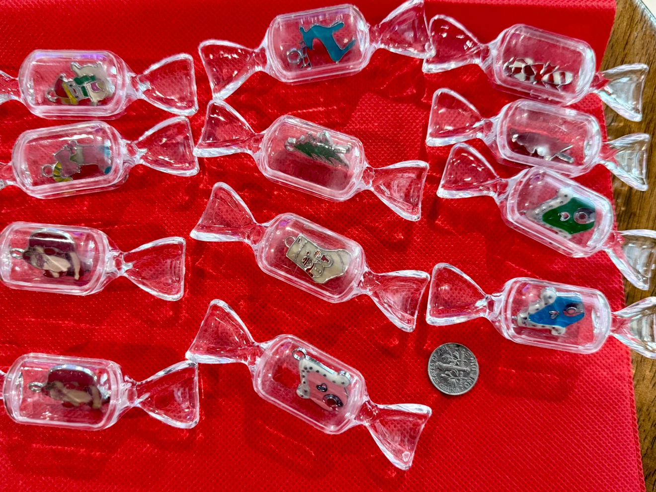 Christmas Charms with Candy-Shaped Cases 12 pcs - photo 5