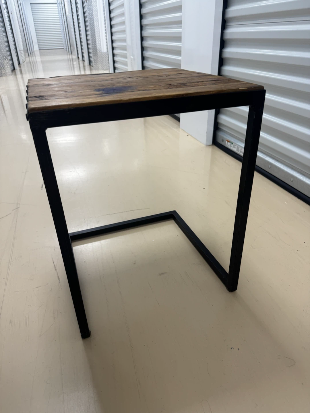 Wooden side table