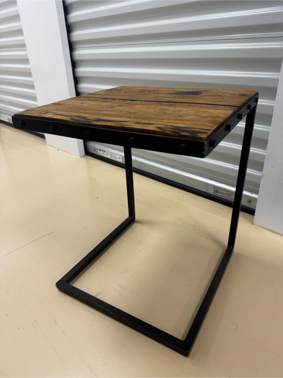 Wooden side table - photo 2