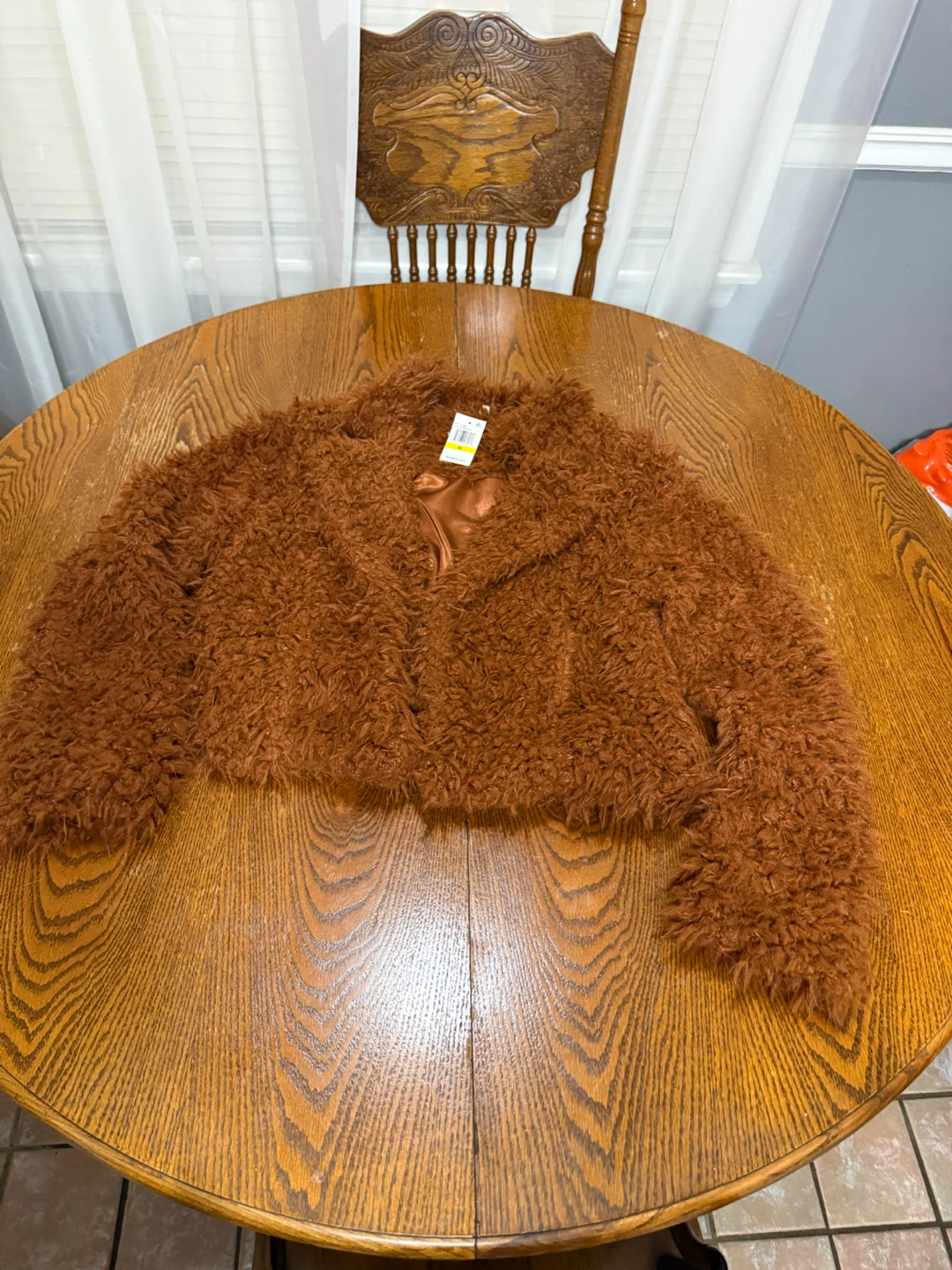Copper Fig Sherpa Jacket
