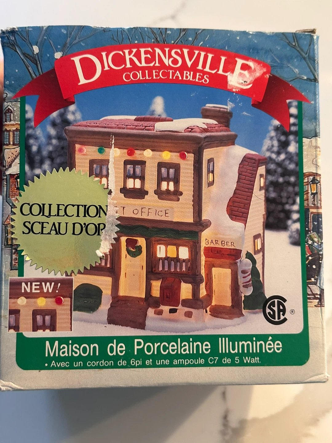 Dickensville Collectables Illuminated Post Office - photo 2