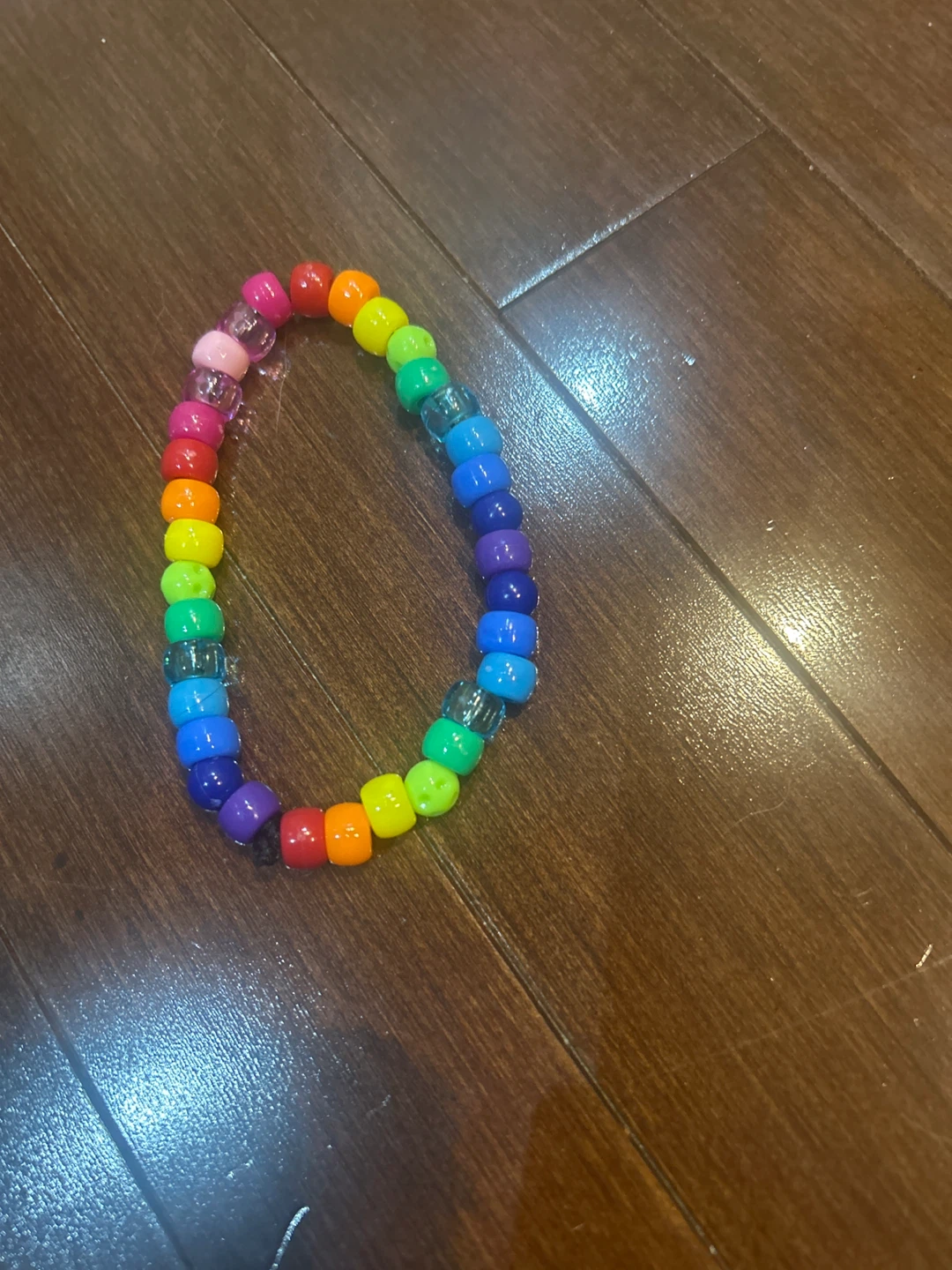 Rainbow Bead Bracelet