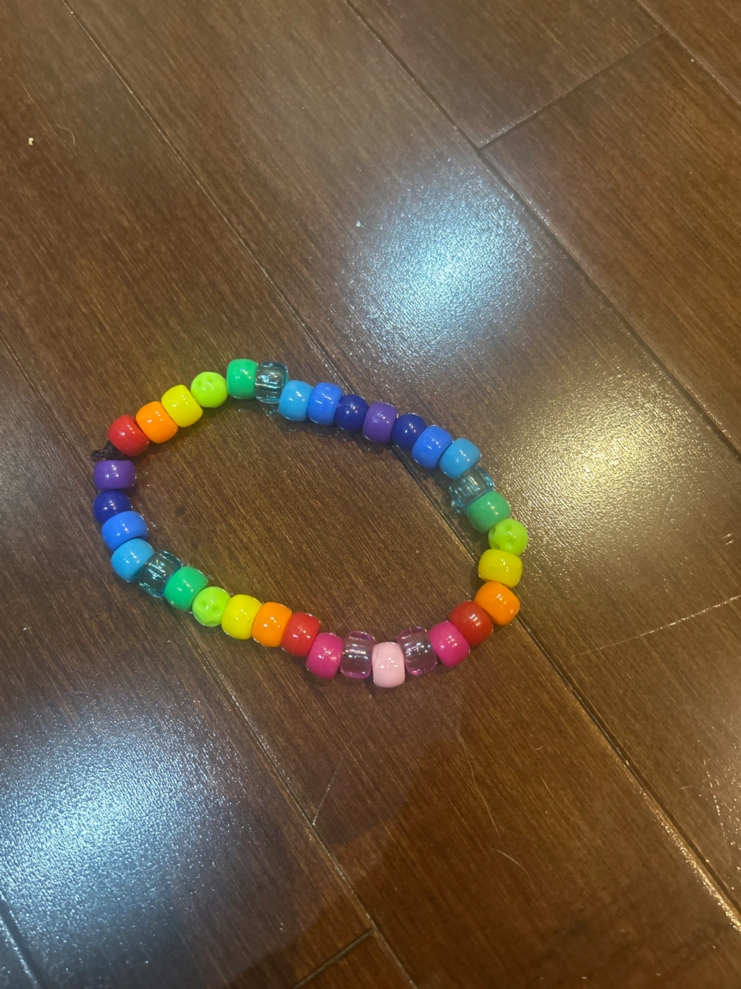 Rainbow Bead Bracelet - photo 2