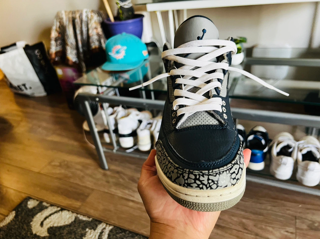 Jordan 3 Retro Georgetown (2021) - photo 4
