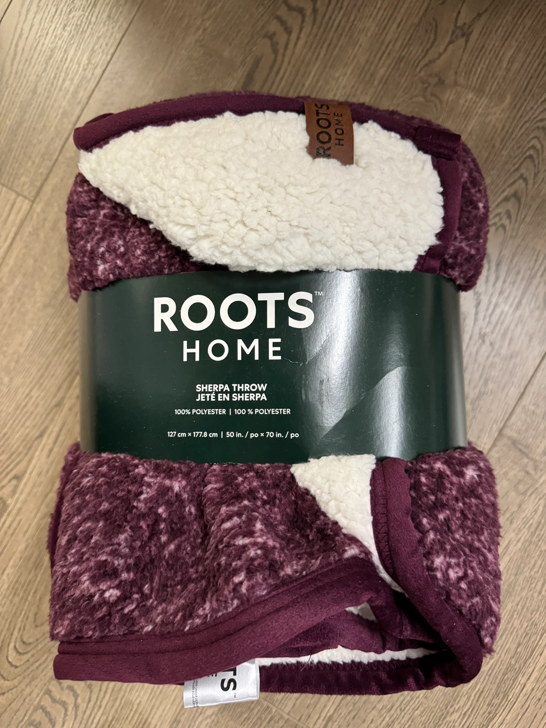 Roots Home Sherpa Throw