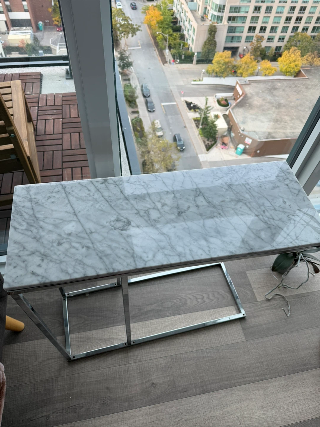 Marble Top Side Table