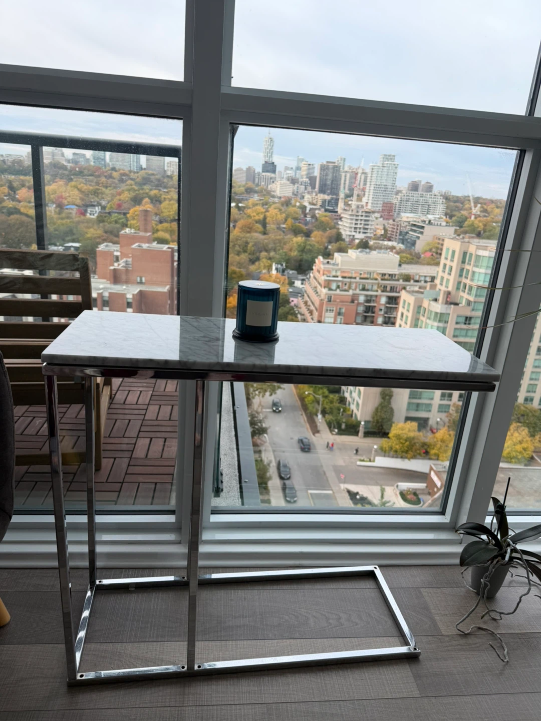 Marble Top Side Table - photo 2