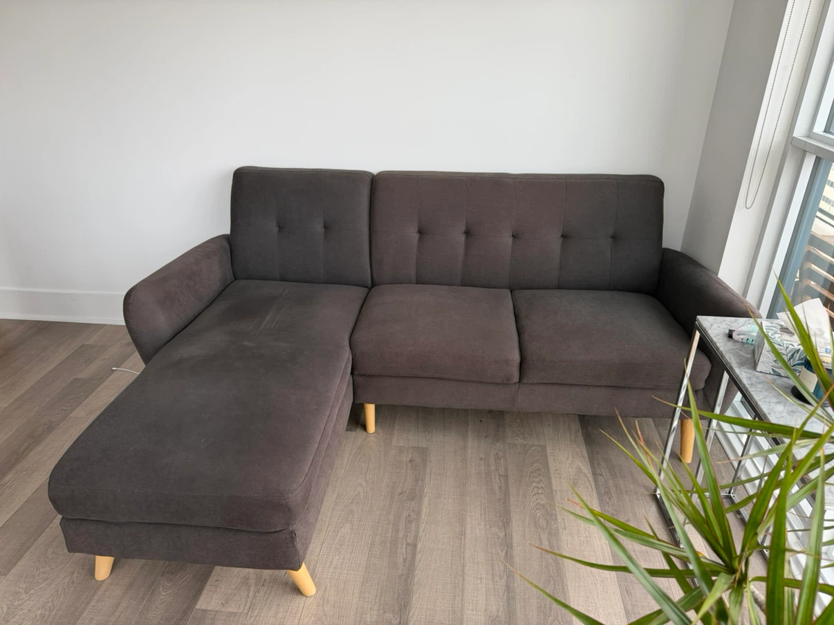 Dark Grey Sectional Sofa