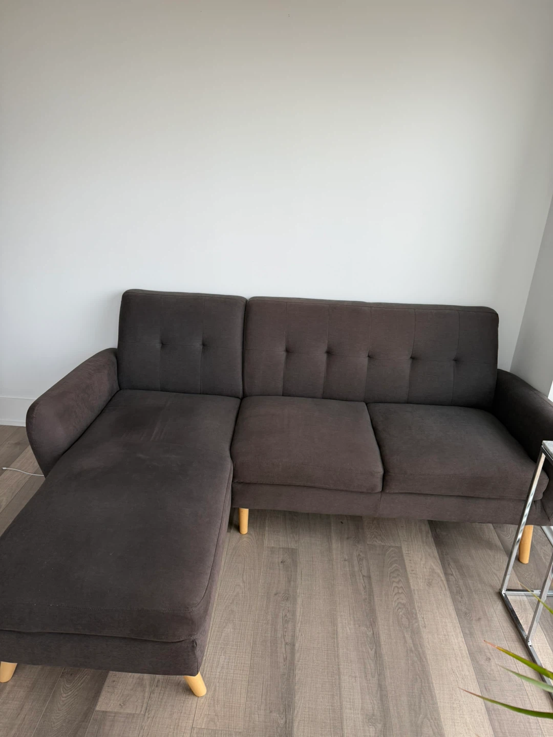 Dark Grey Sectional Sofa - photo 2
