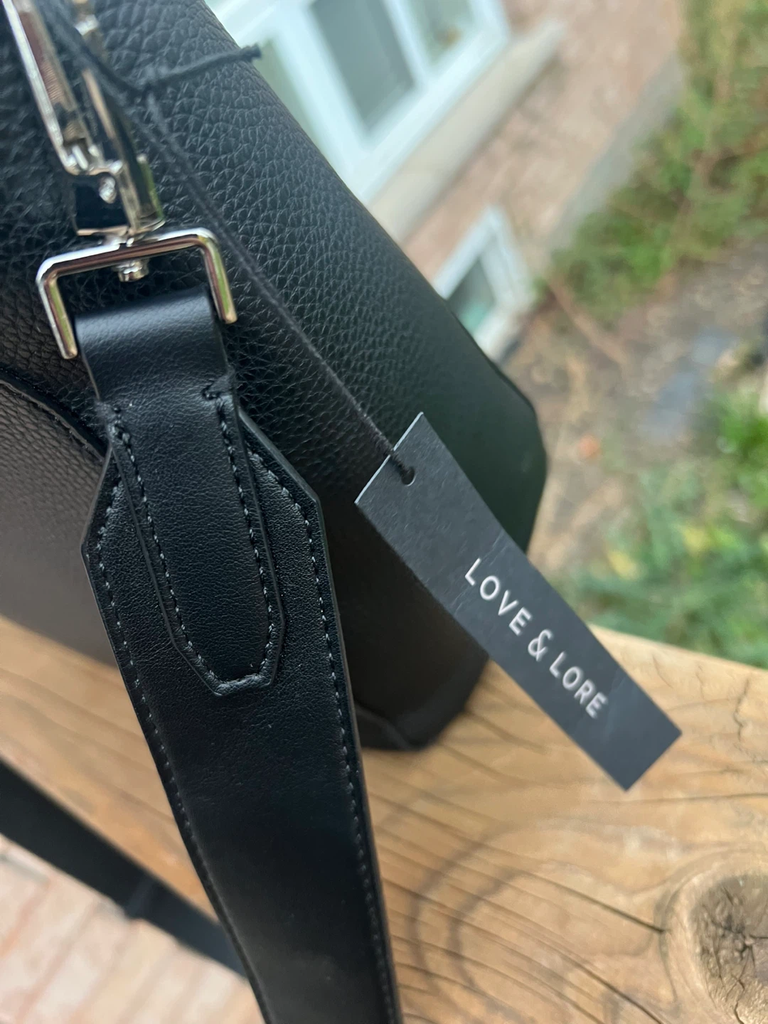 BNWT Love & Lore Black Tote Bag - photo 3