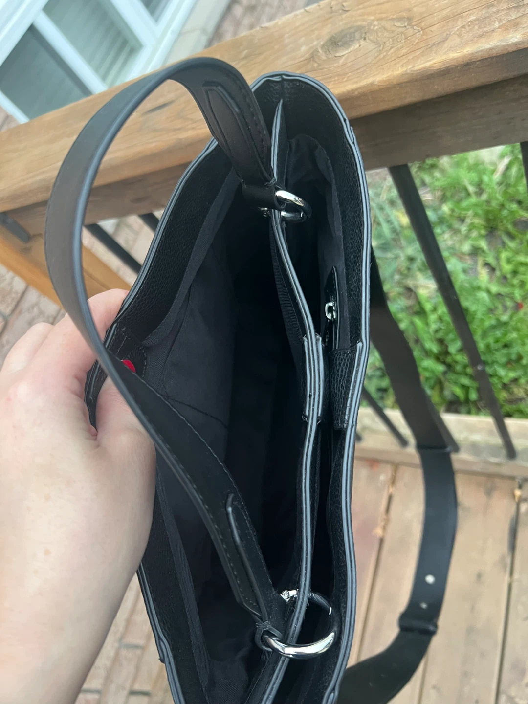 BNWT Love & Lore Black Tote Bag - photo 4