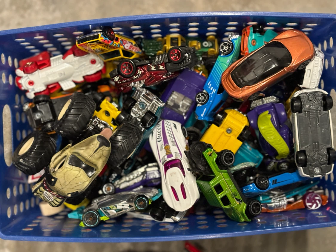 Assorted Hot Wheels Toy Cars