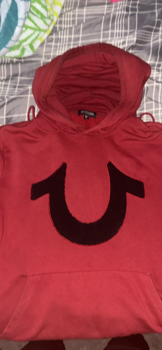 True Religion Red Hoodie