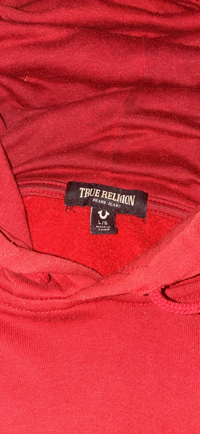 True Religion Red Hoodie - photo 2
