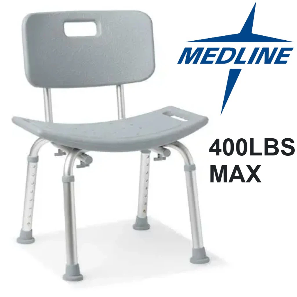Medline Guardian Deluxe Aluminum Shower Bench