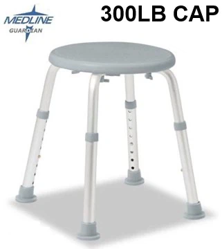 Medline Guardian Non-Slip Shower/Bath Stool