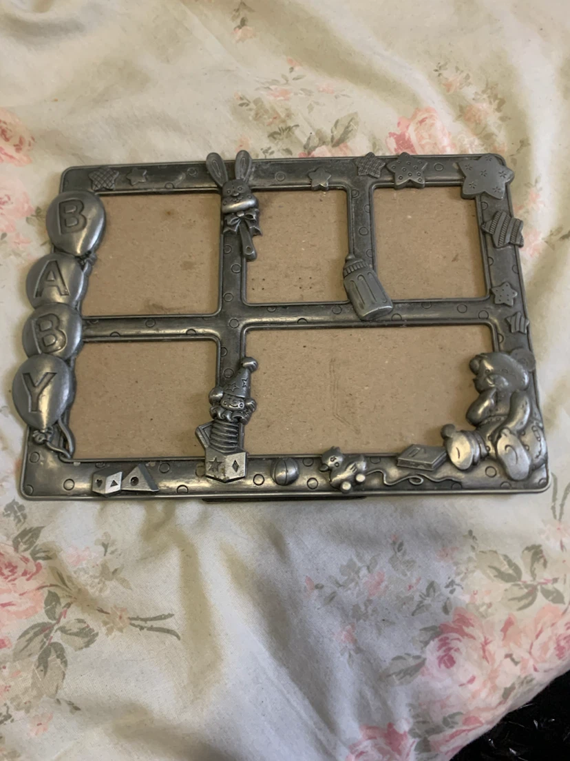 Baby Themed Metal Picture Frame