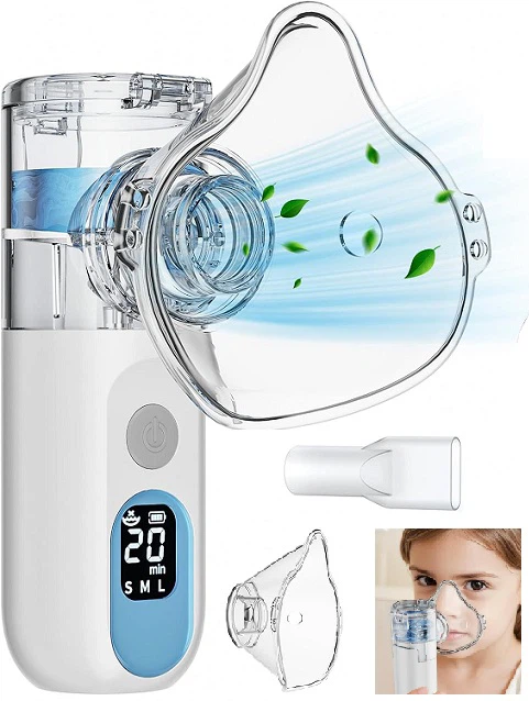 Portable Nebulizer  Mesh Atomizer with Digital Display