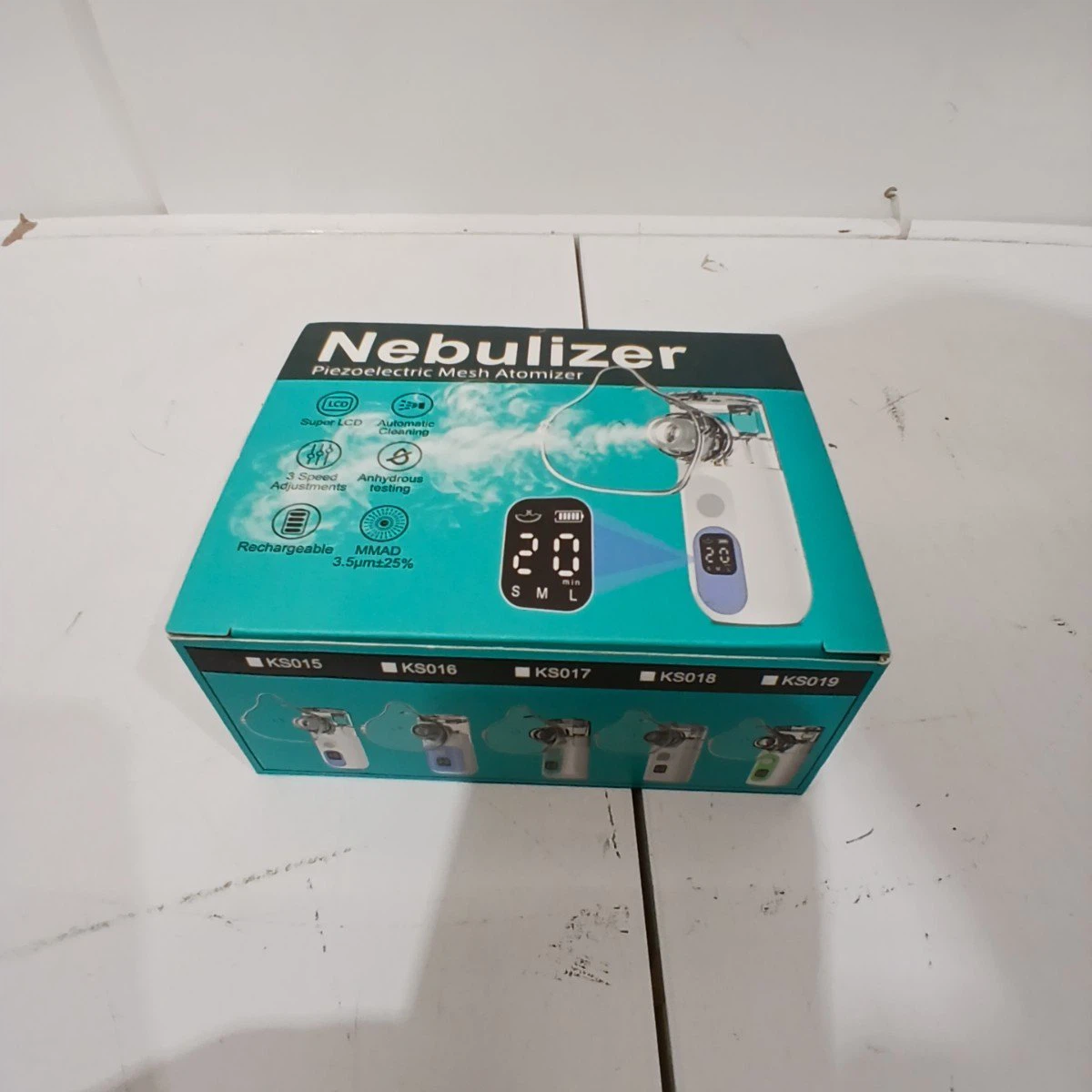 Portable Nebulizer  Mesh Atomizer with Digital Display - photo 2
