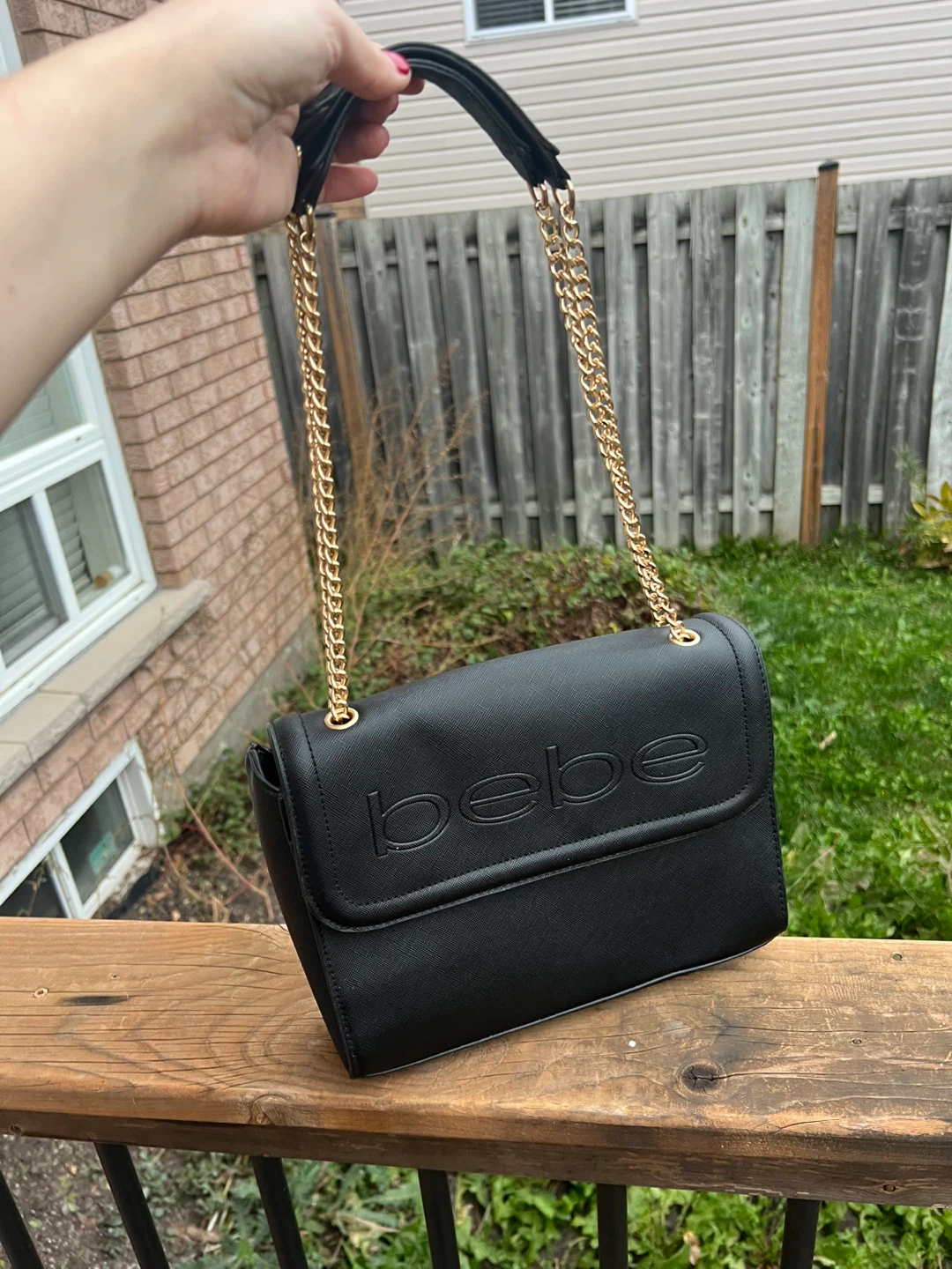 bebe Black Shoulder/crossbody Bag