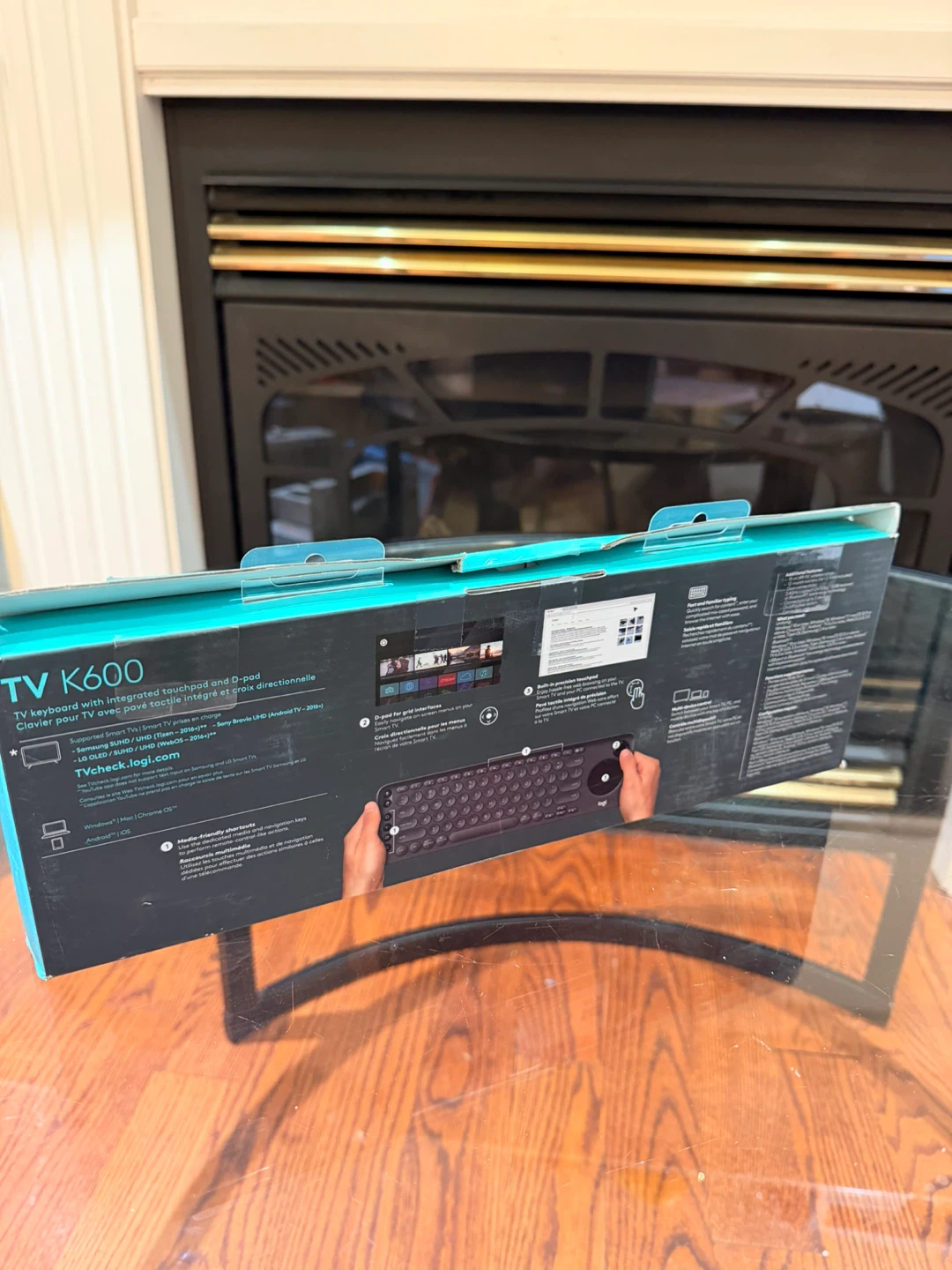 NEW Logitech K600 TV Wireless Smart TV Keyboard - photo 2