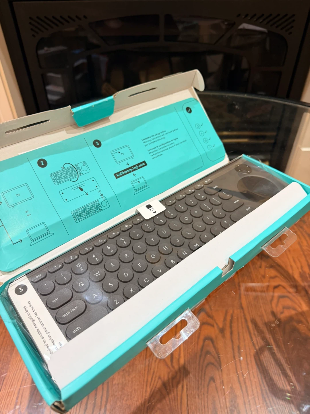NEW Logitech K600 TV Wireless Smart TV Keyboard - photo 3
