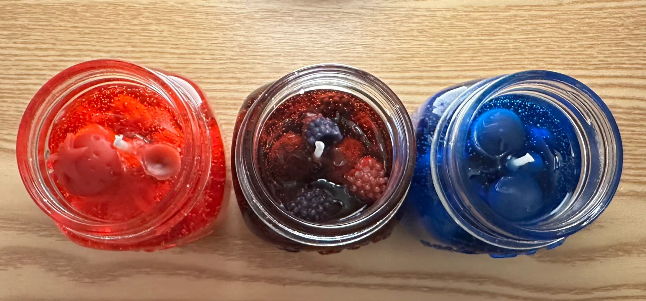 Handmade Winter Candle - Fruit Jam - photo 5