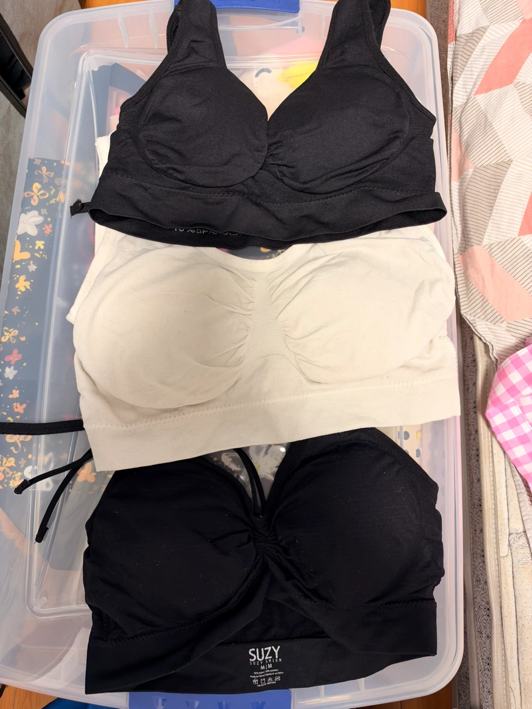 Suzy Shier Bandeau Bra Set