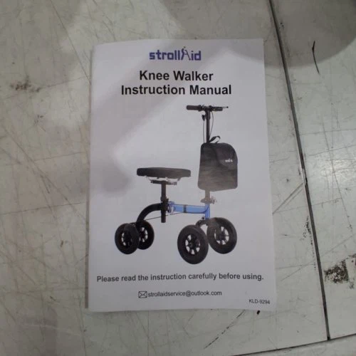 StrollAid All-Terrain Knee Walker with Disc Brake - photo 4
