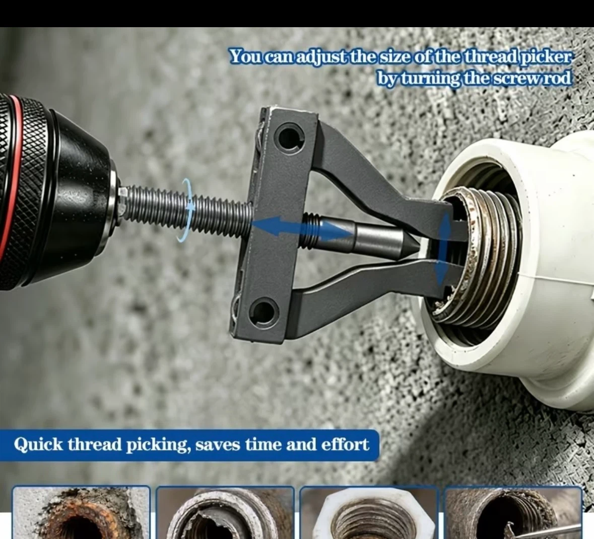 Pipe Thread Extractor Tool
