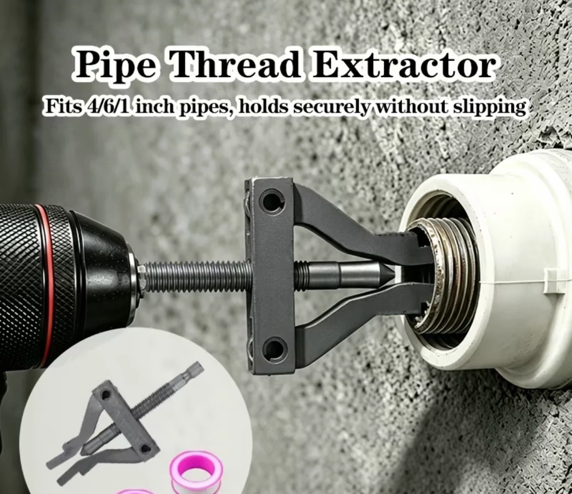 Pipe Thread Extractor Tool - photo 2