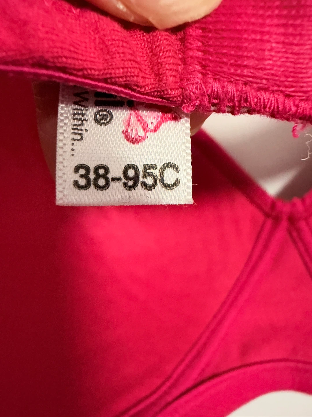 Pink Bra Size 38C - photo 3