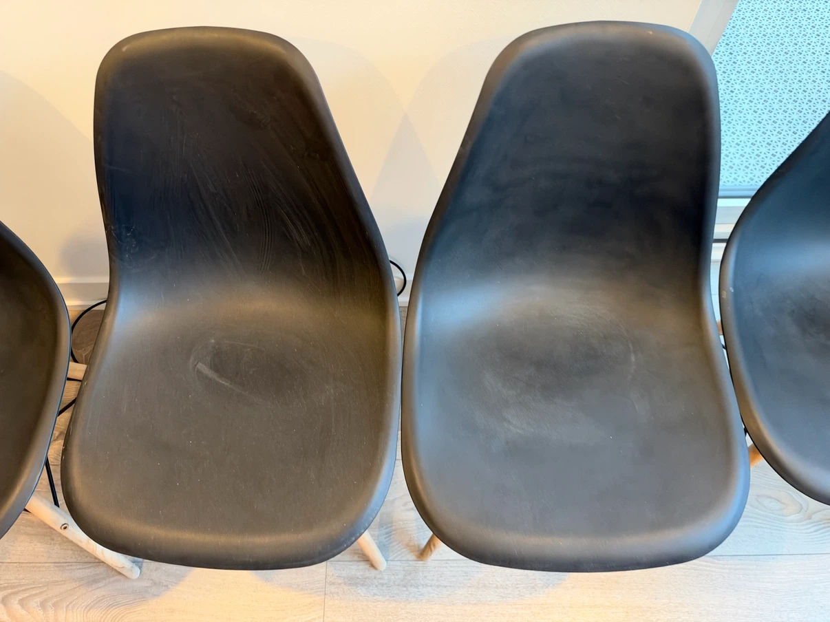 Inspirer Studio Set of 4 Black Dining Chairs - photo 2