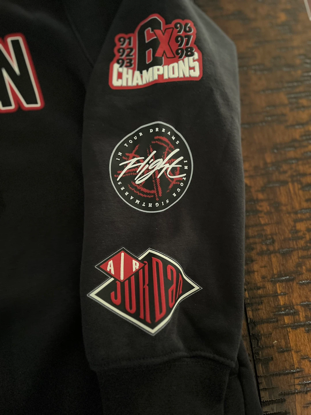 Air Jordan Black Hoodie - photo 3