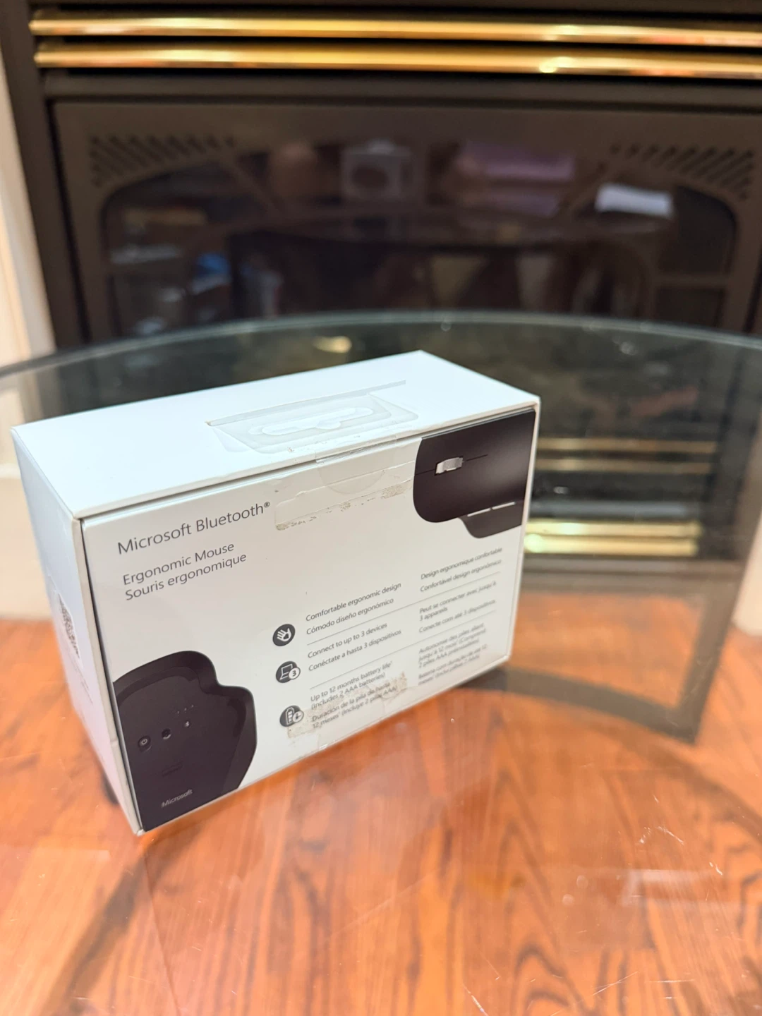 NEW Microsoft Bluetooth Ergonomic Mouse – Black - photo 2