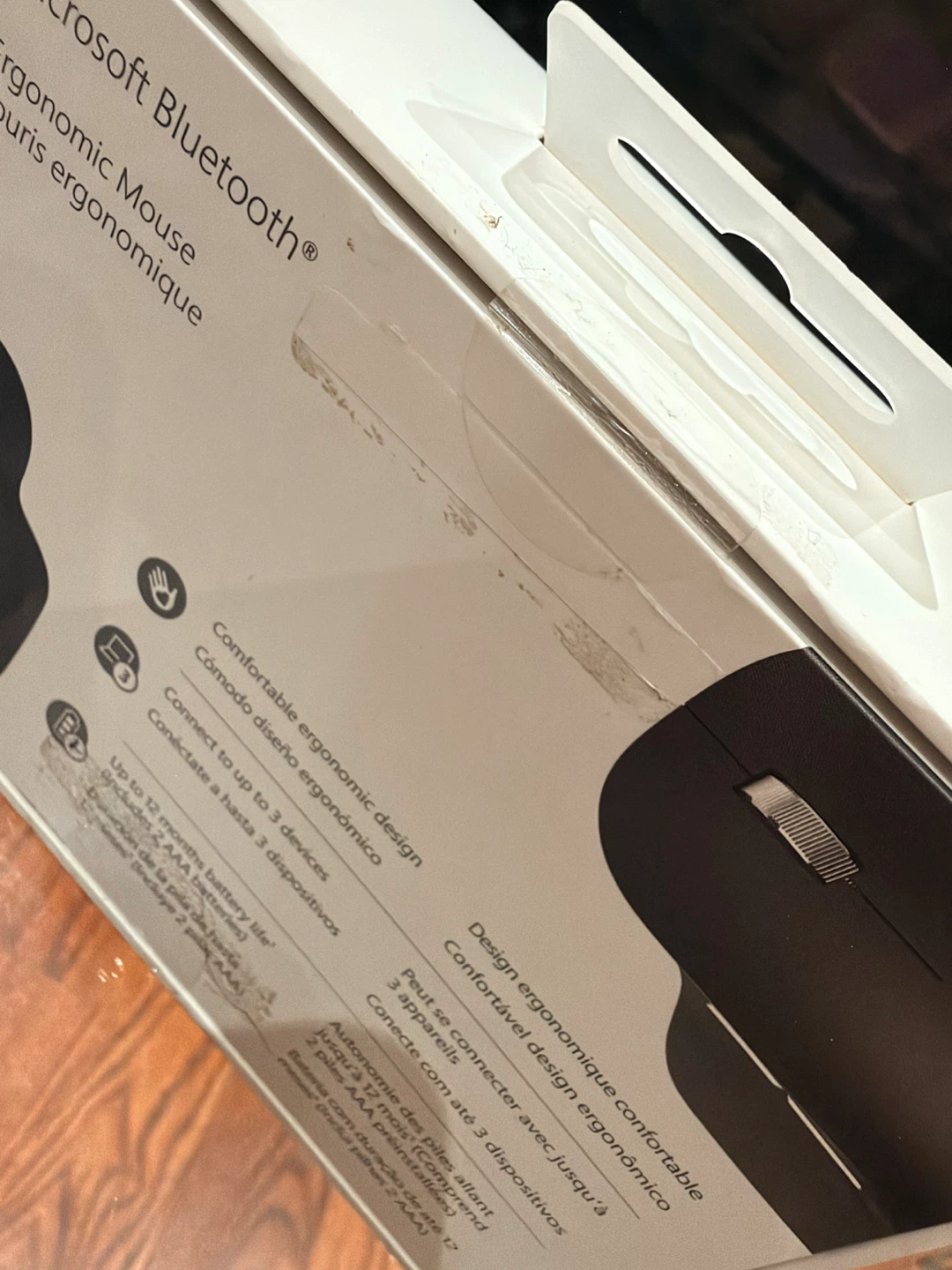 NEW Microsoft Bluetooth Ergonomic Mouse – Black - photo 3