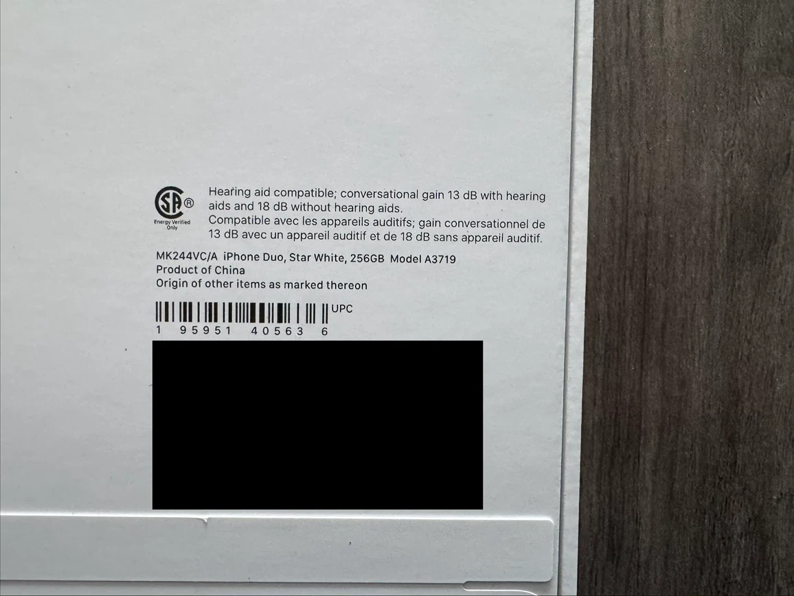 Apple iPhone Duo 256GB Star White - photo 2