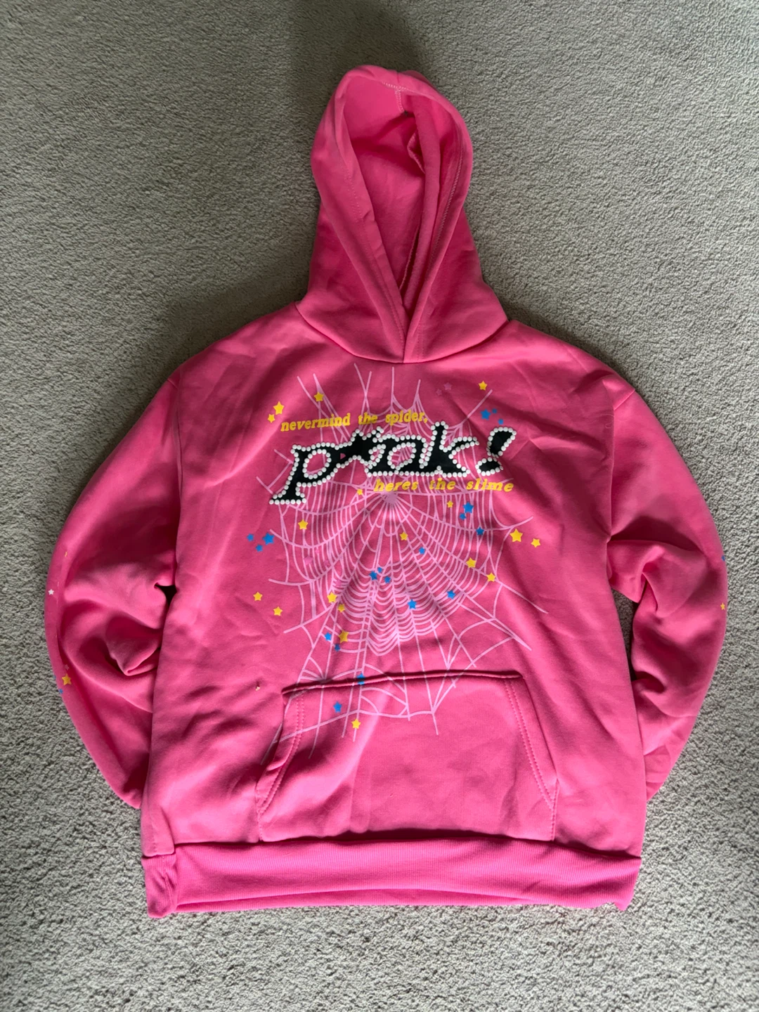 Pink Spider Hoodie - photo 2