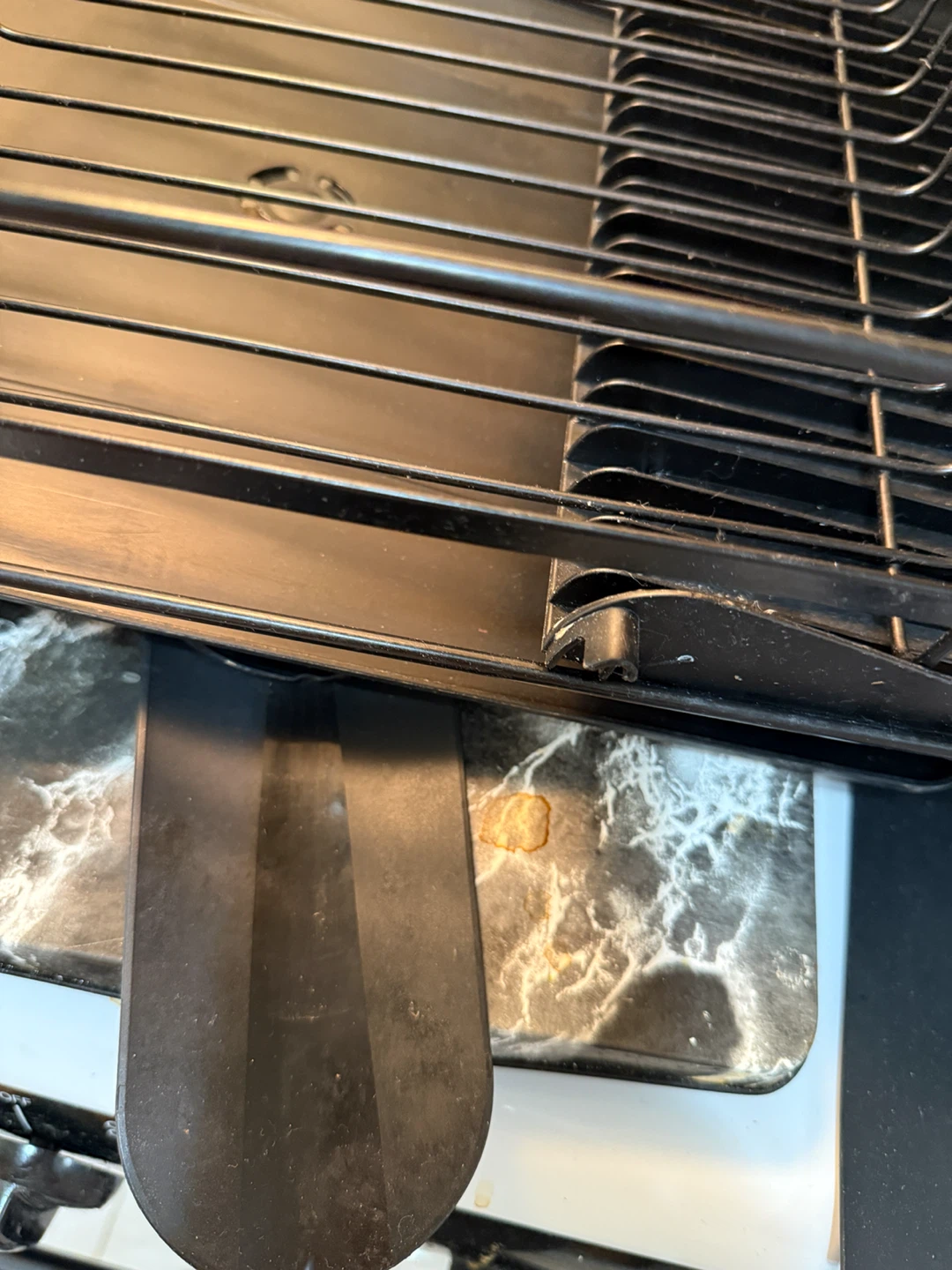 Black Metal Dish Drying extendable Rack - photo 3