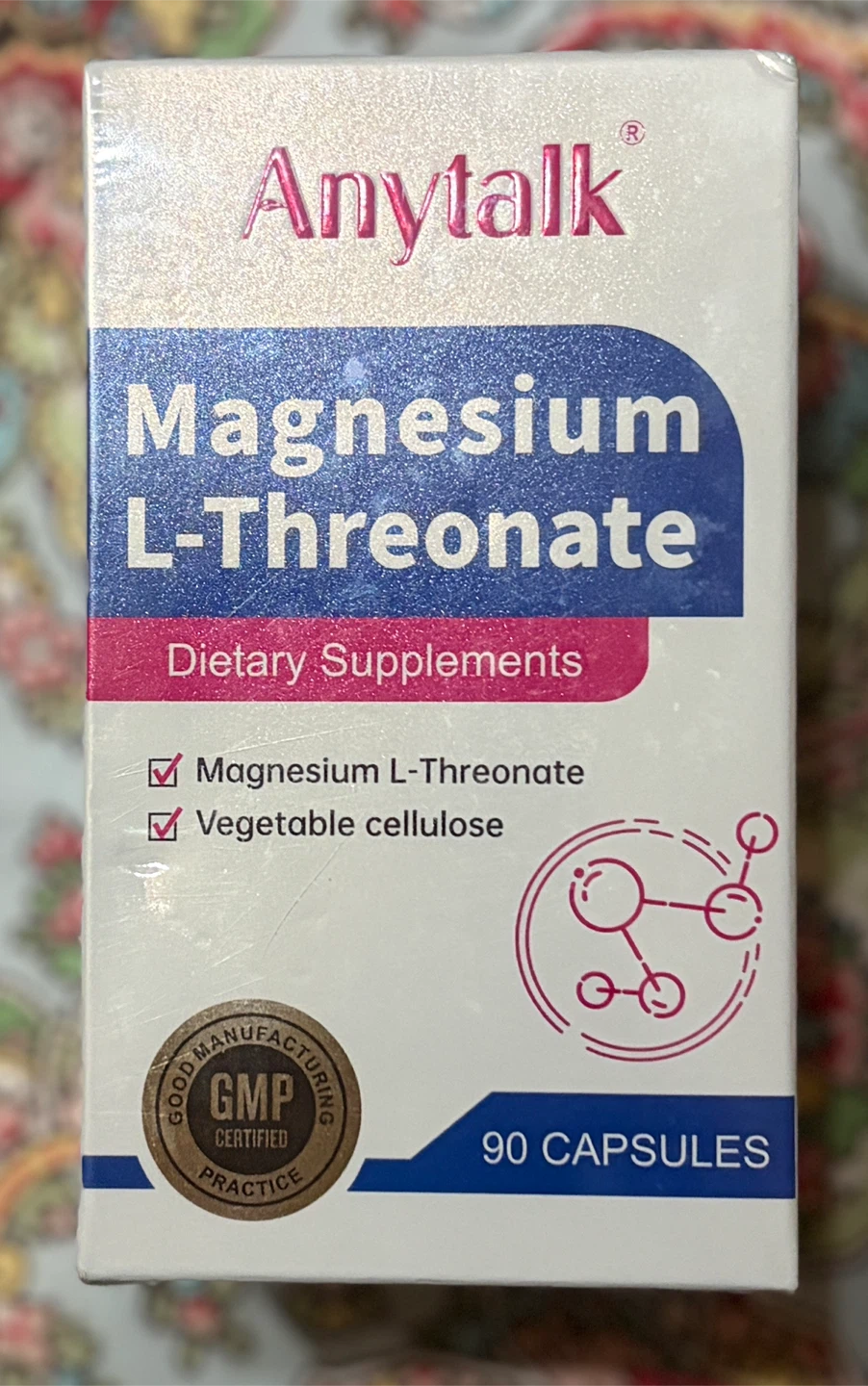 Anytalk Magnesium L-Threonate 90 Capsules
