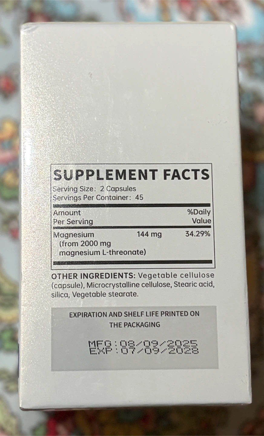 Anytalk Magnesium L-Threonate 90 Capsules - photo 4