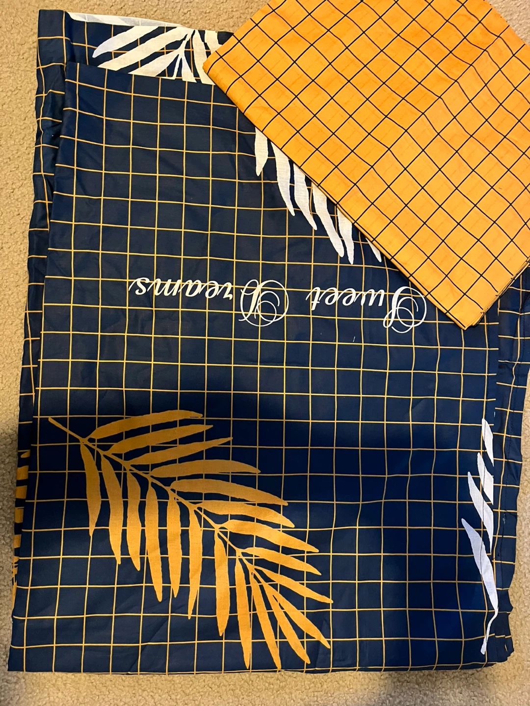 Sweet Dreams Grid Bedding Set - photo 2