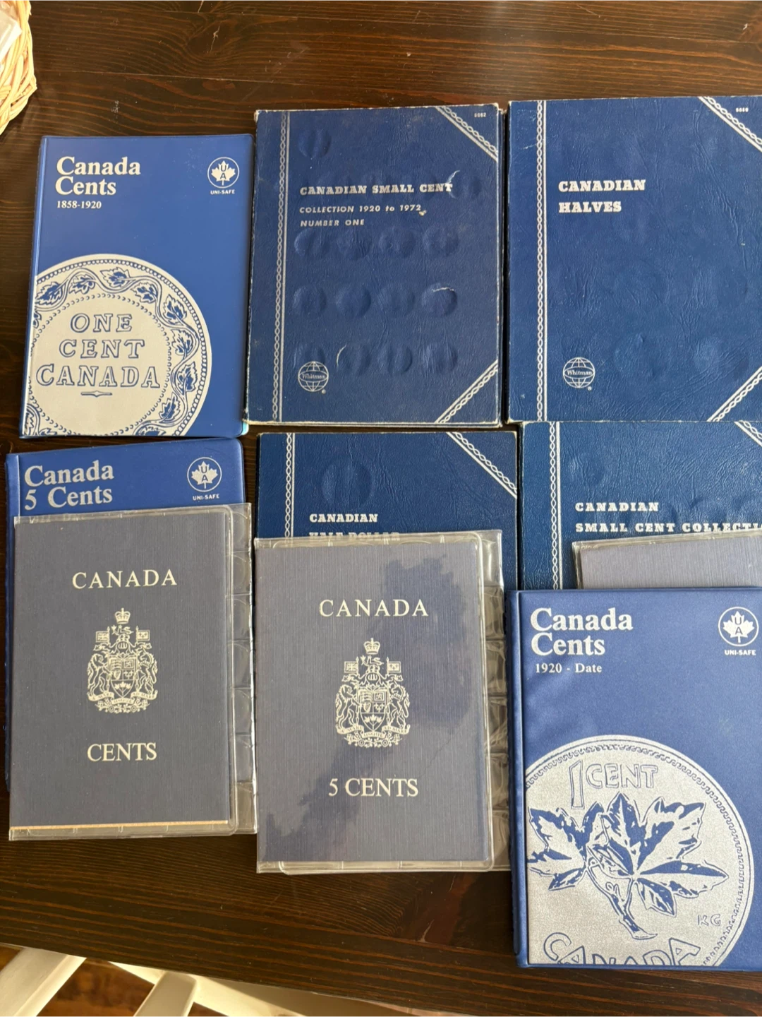 Collection of Canadian Coin Folders and Albums