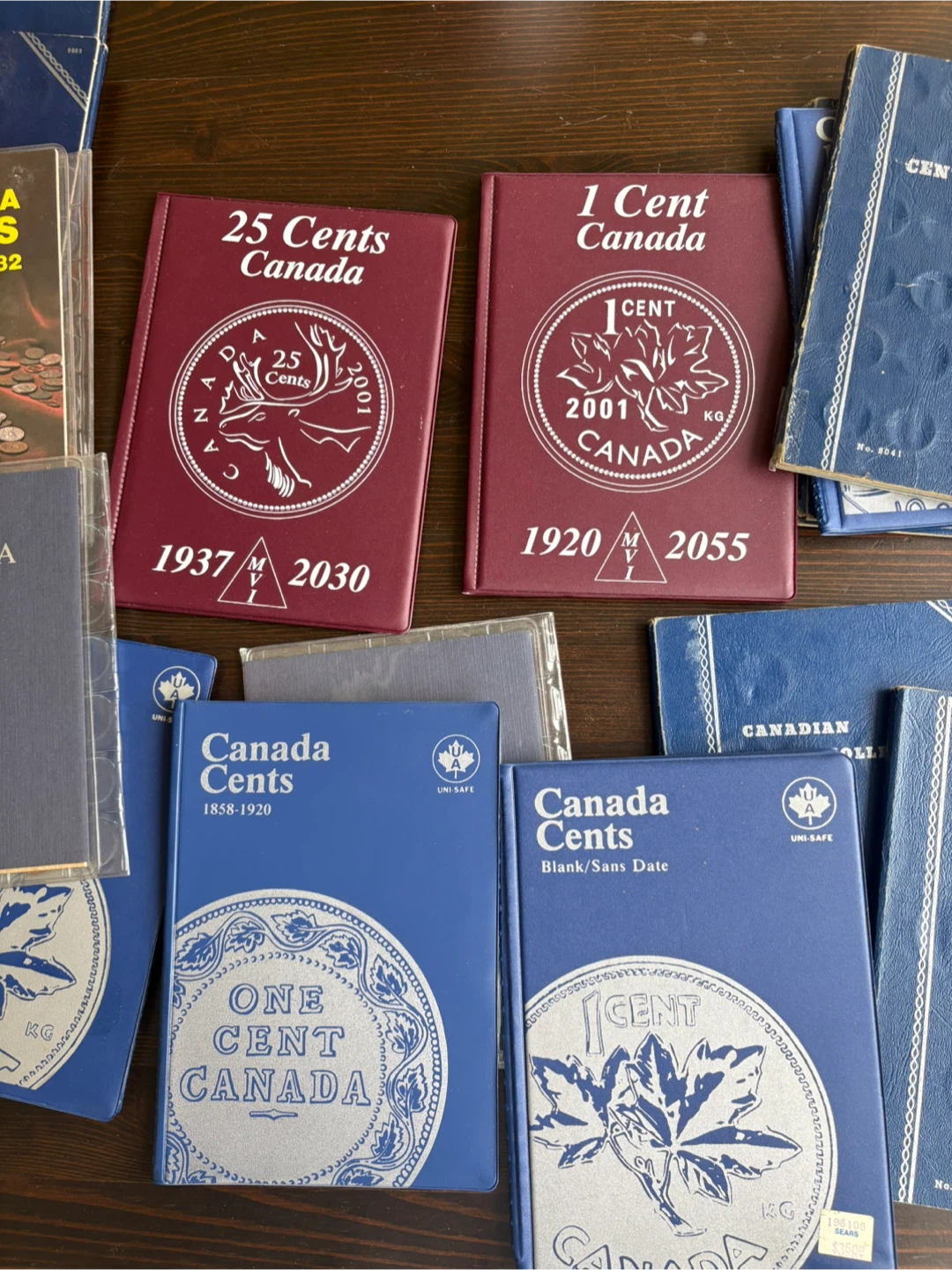 Collection of Canadian Coin Folders and Albums - photo 3
