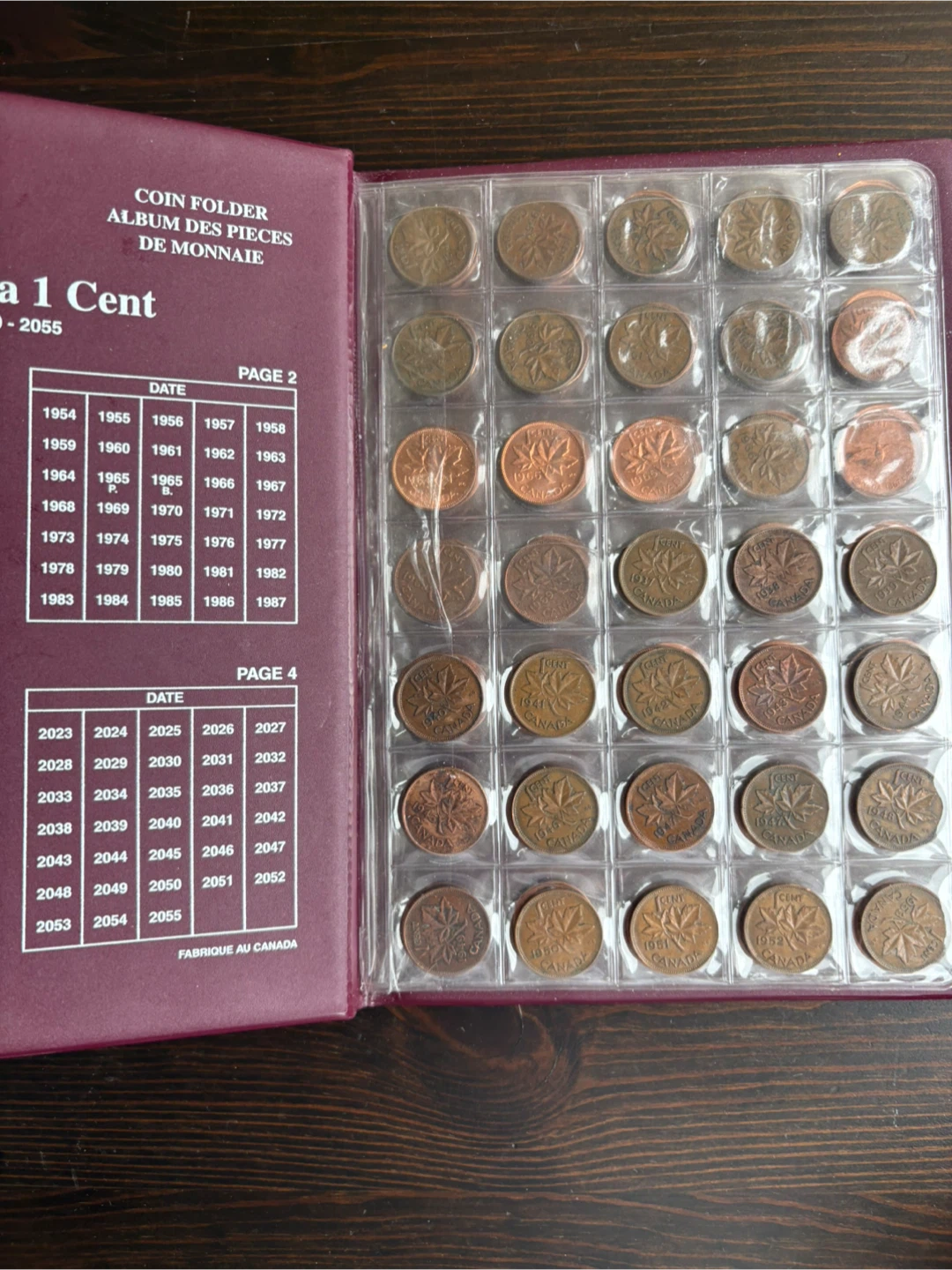 Collection of Canadian Coin Folders and Albums - photo 5