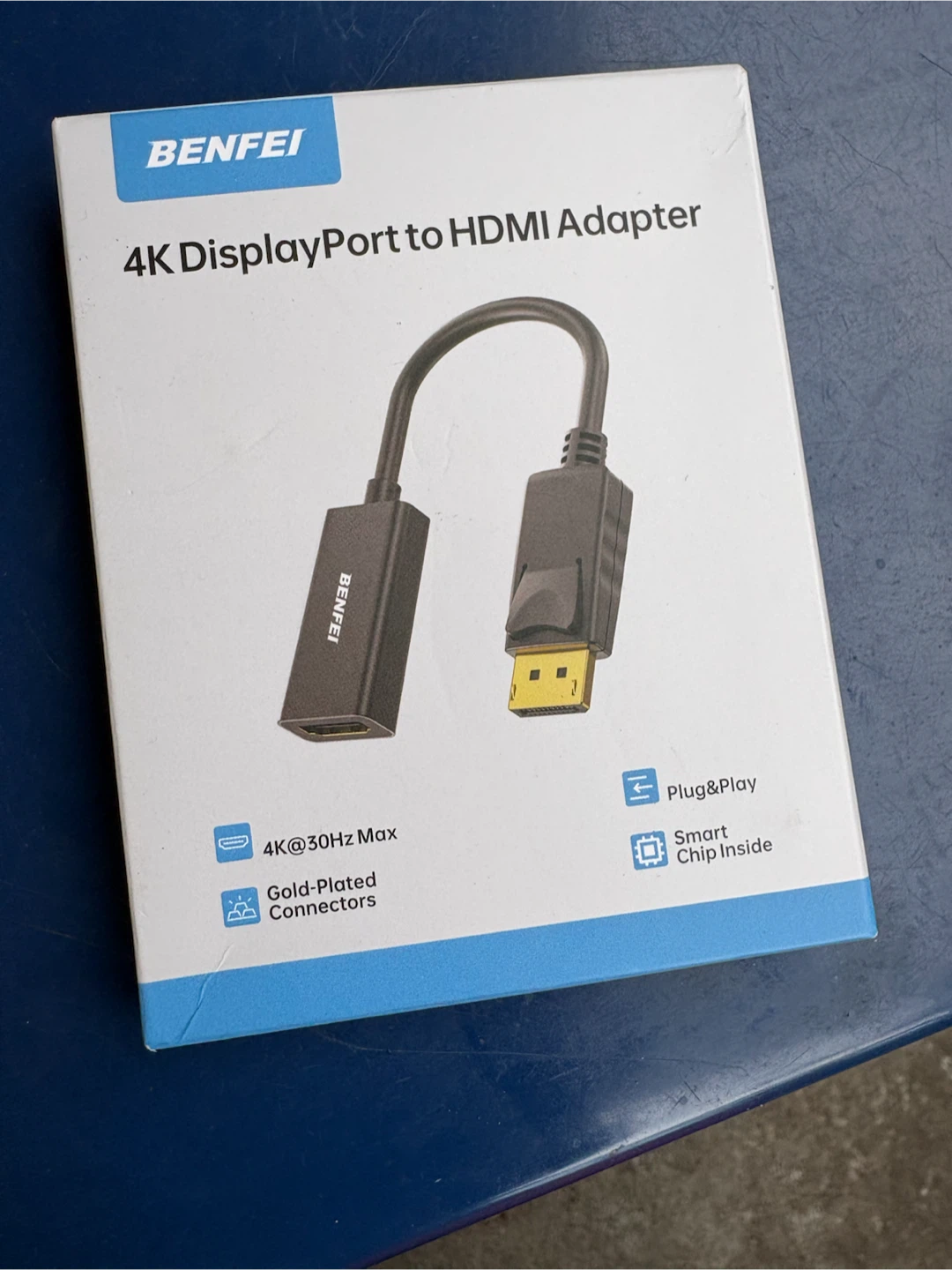 BENFEI 4K DisplayPort to HDMI Adapter