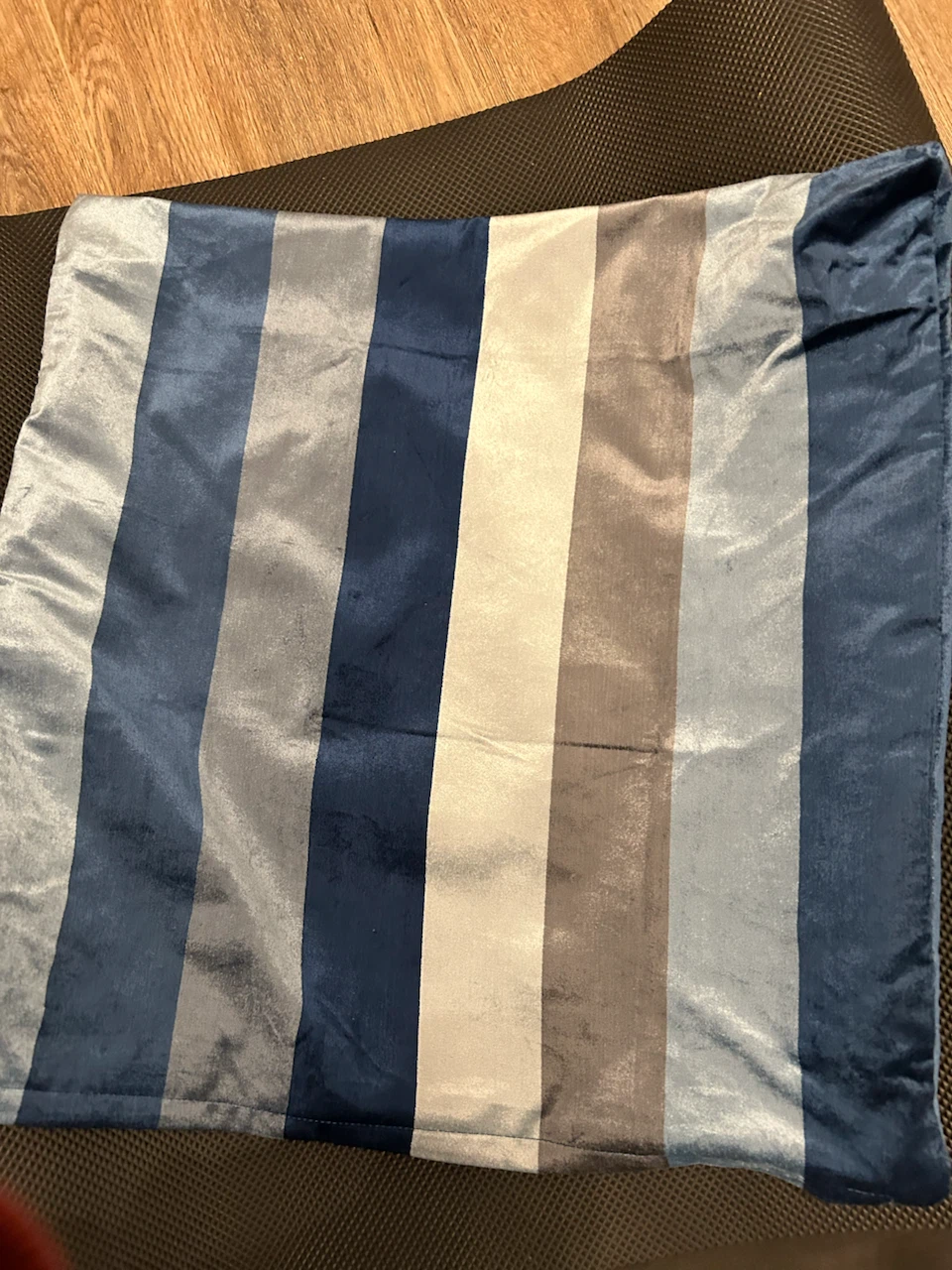 IKEA - Striped Velvet Throw Pillow Cover