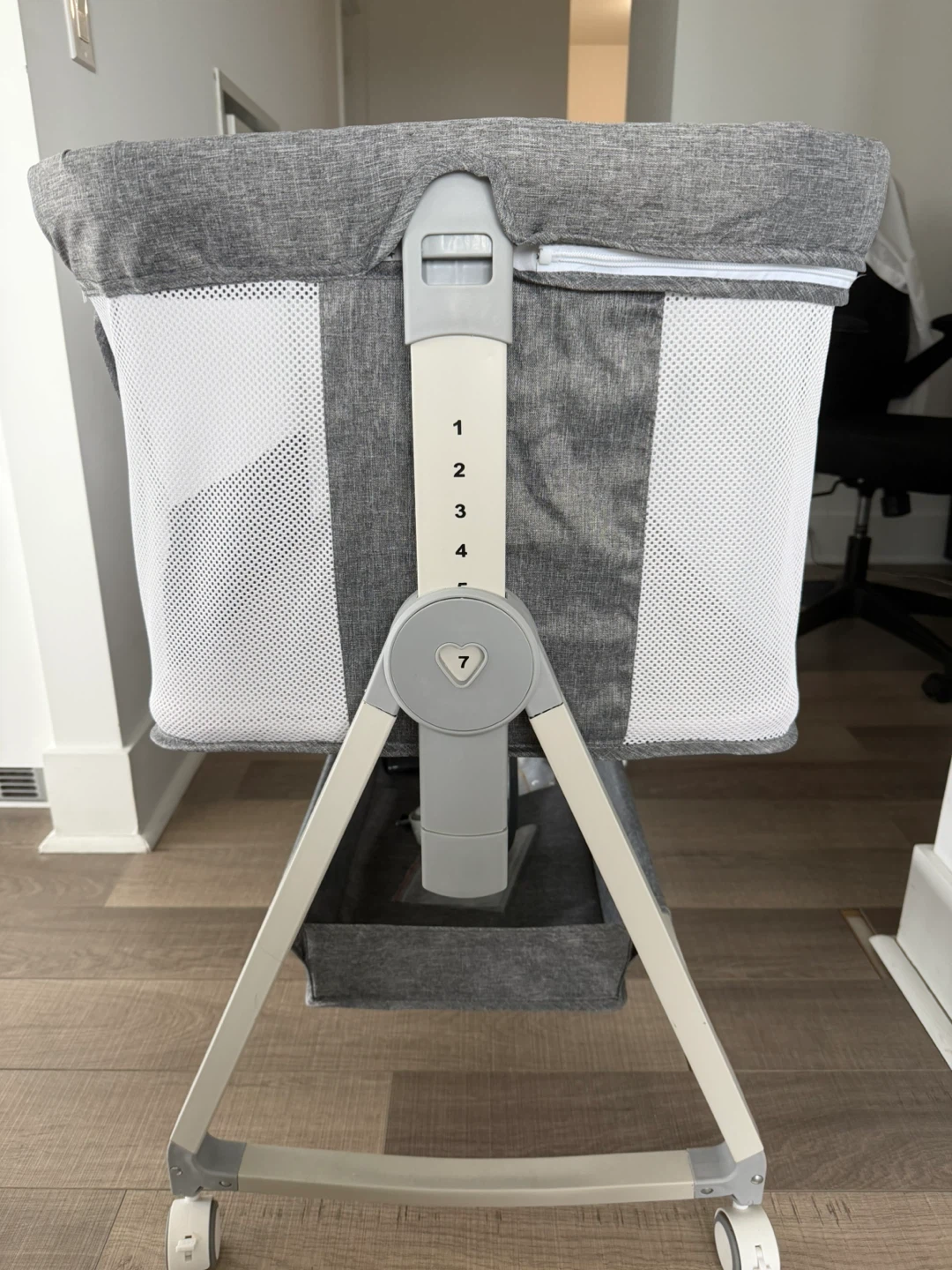 Baby Bedside Bassinet - Grey - photo 2